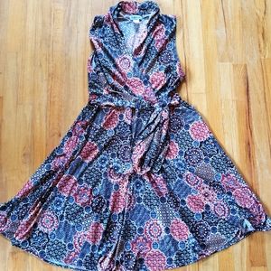 Karina Dresses "Ruby" XXL in "Social Studies" Print